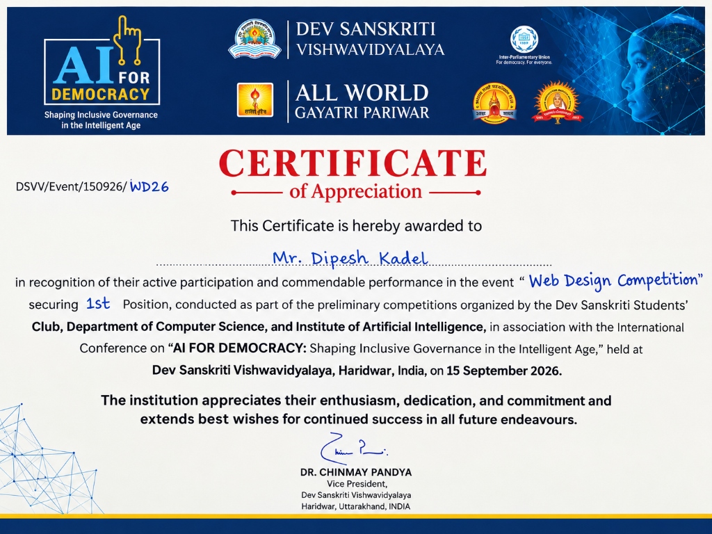 Web Design Competition